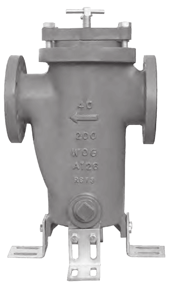 Flanged End CI Class 125 Simplex Strainer Series BS25F