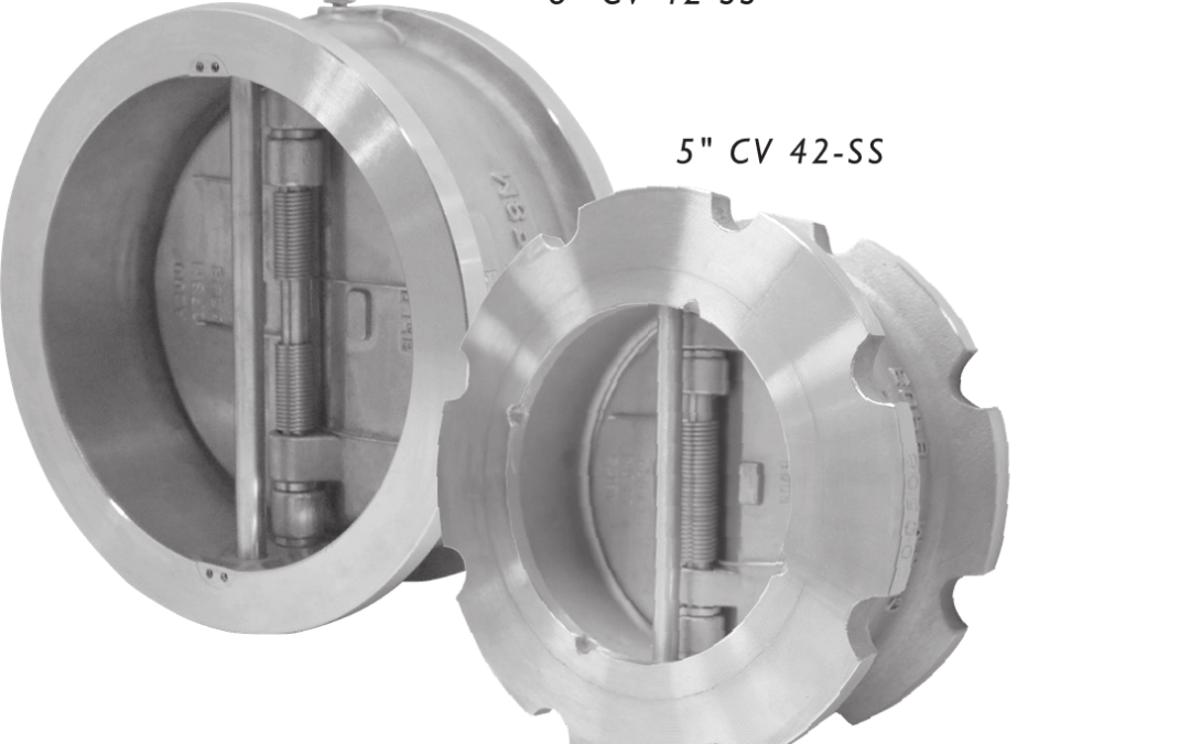 Wafer Style Dual Disc CS/SS Class 150 Check Valve CV42