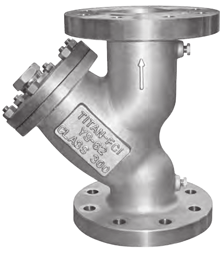 Flanged CS and SS Class 300 Y-Strainer Series YS62