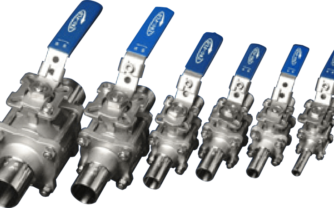 Extended-End Sanitary Ball Valves – EA-33NF-EXT